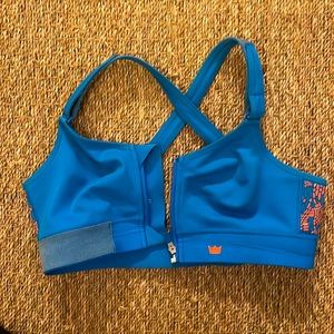 SHEFIT - Flex Sports Bra - Luxe - Blue - Medium Impact
